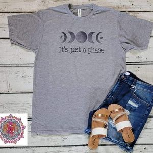 It's just a phase moon tee